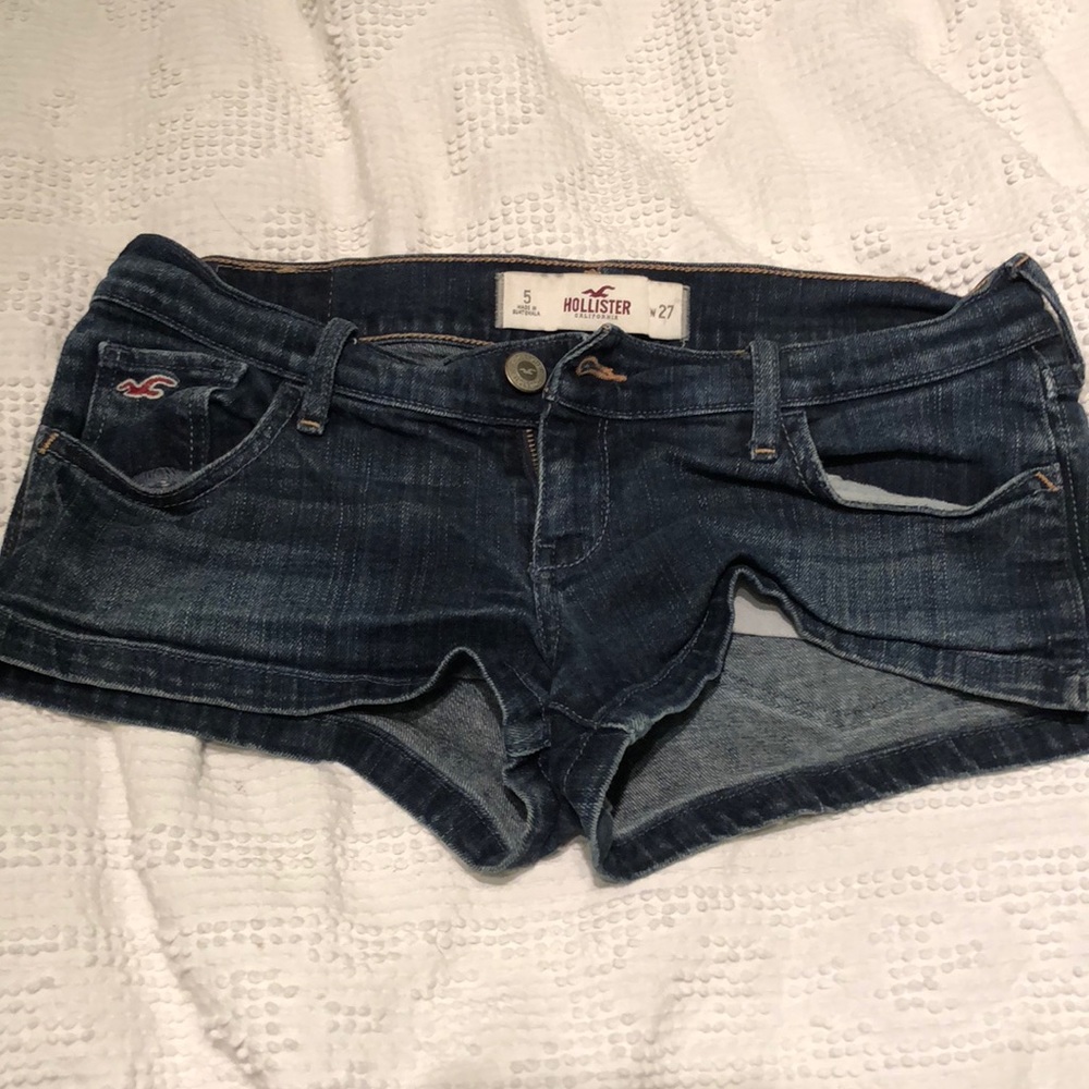 Hollister denim shorts
